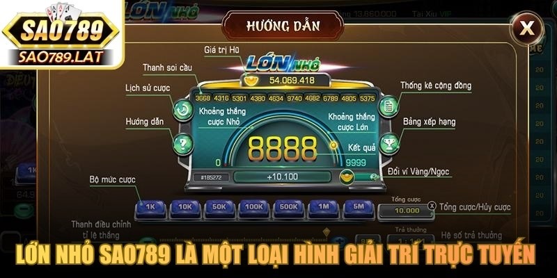 Lớn nhỏ SAO789 là một loại hình giải trí trực tuyến phổ biến nhất